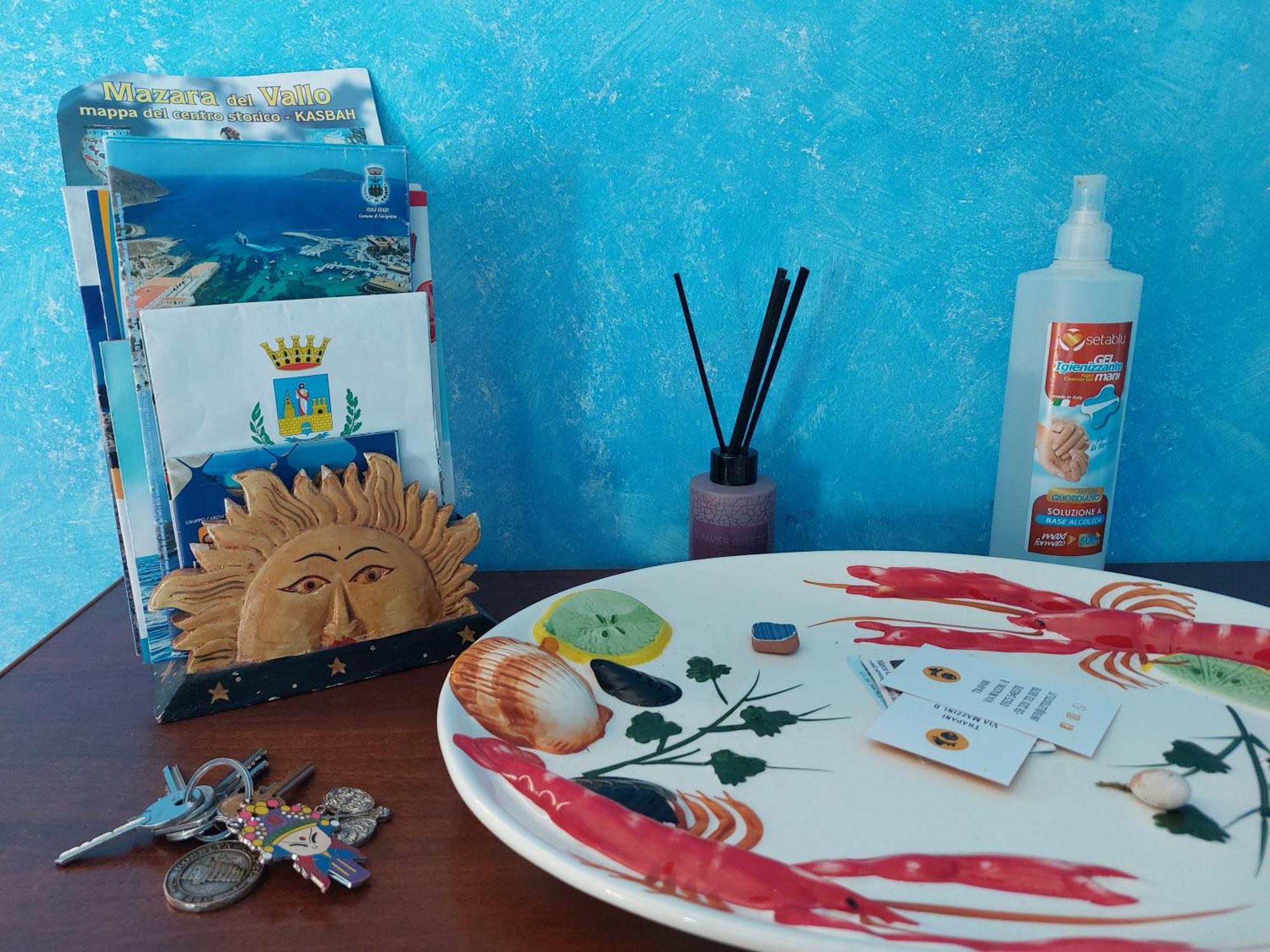 Apartmán Casa Azzurra Trapani Exteriér fotografie