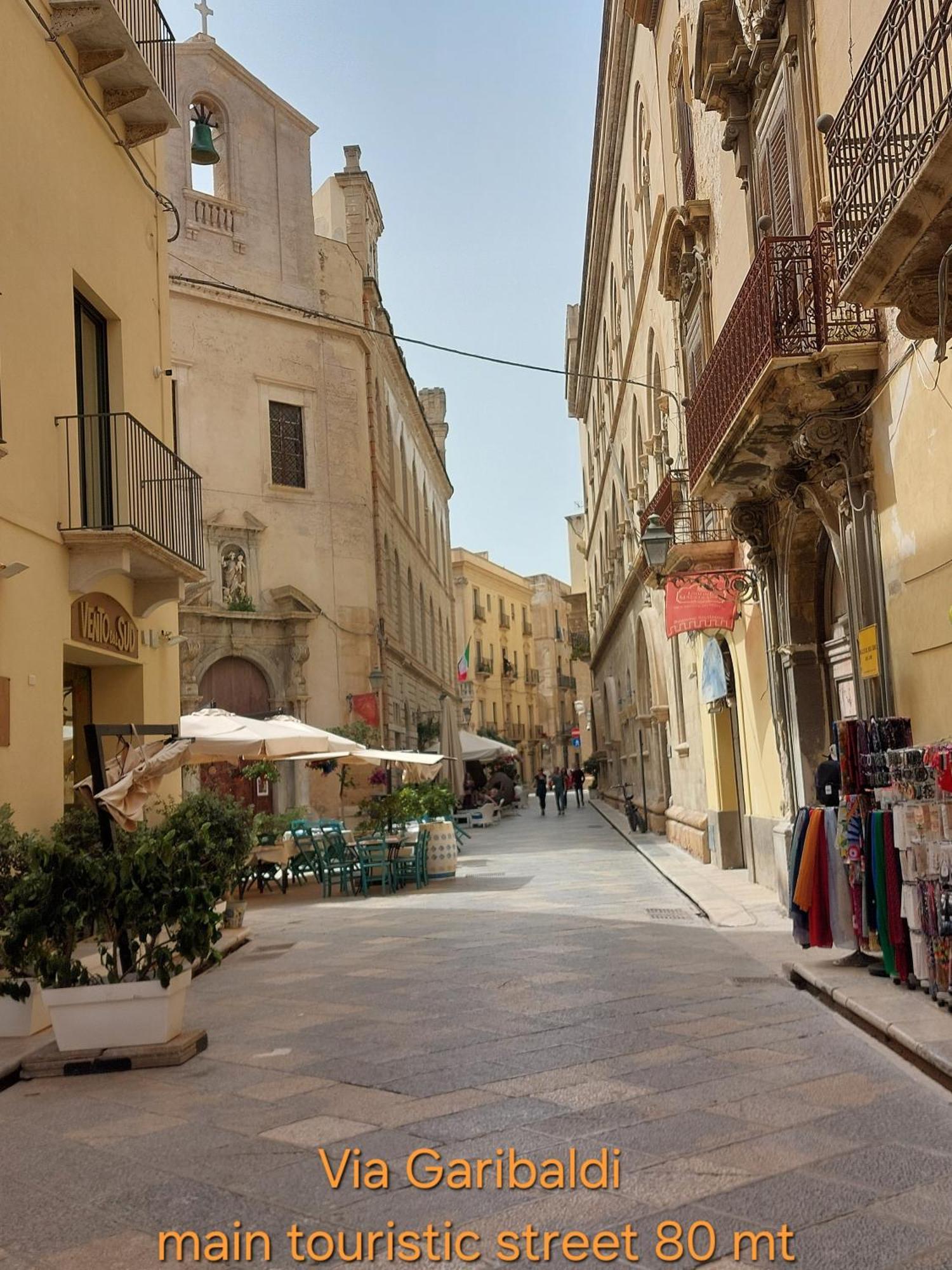 Apartmán Casa Azzurra Trapani Exteriér fotografie